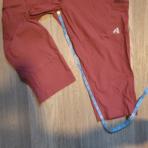 Eddie Bauer First Ascent Rose colored Ankle Capris Sz 16 - Picture 9 of 14